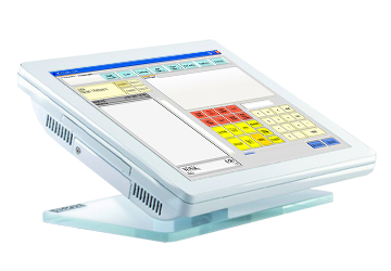 eyePOS Komplettsystem schwarz / weiss